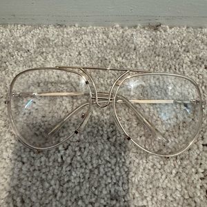 Aviator Eyeglasses-Silver